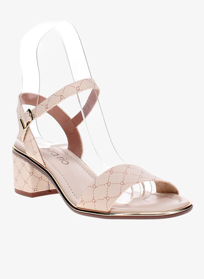 Beira Rio Mid Heel Sandals for Women – Stylish & Comfortable Footwear for Any Occasion