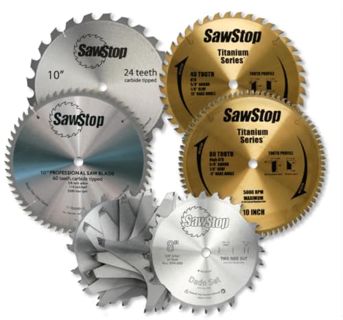 SawStop Titanium Series Premium Woodworking Blade - 40 Tooth | BTS-R-40ATB - Image 2