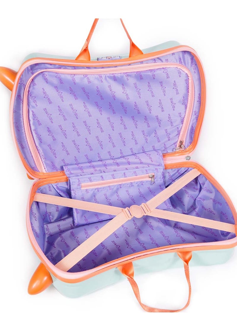 Milk & Moo - Kids Ride On Suitcase Jungle Friends - Image 1