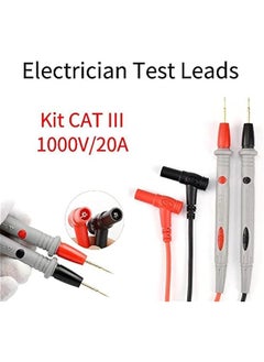 Generic Multimeter Test Leads Probes Banana Plug,Gold Digital Multimeter Probes Electrical Test Probe for Most of Digital Multimeter  - Image 2