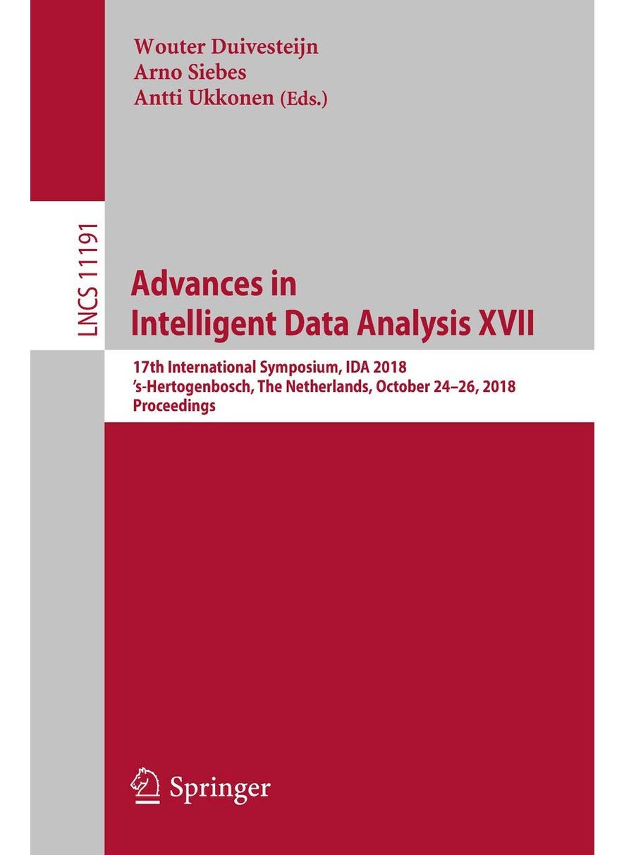 null - Advances in Intelligent Data Analysis XVII: 17th International Symposium, IDA 2018, 's-Hertogenbosch, The Netherlands, October 24-26, 2018, Proceedings - Image 1
