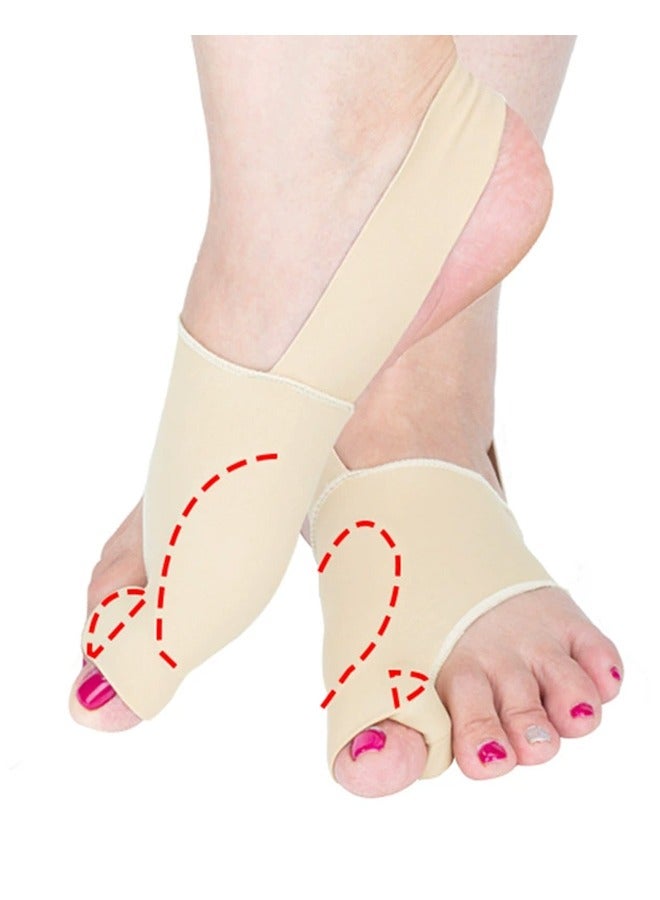 JiuAn Corrector Orthopedic Splint Big Toe Separator Pain Relief Non-Surgical Hallux Valgus Correction Straightener for Women Men Day Night Support  - Image 5