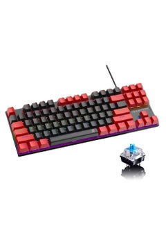 Red Black 87Key