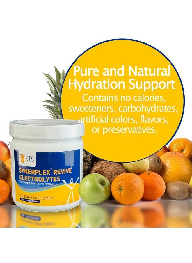 Synerplex - ® Revive Electrolyte Powder Is The Best And Most Complete Electrolyte Formula Available. Helps Hydrate Detoxify And Reduce Cramping - Image 1