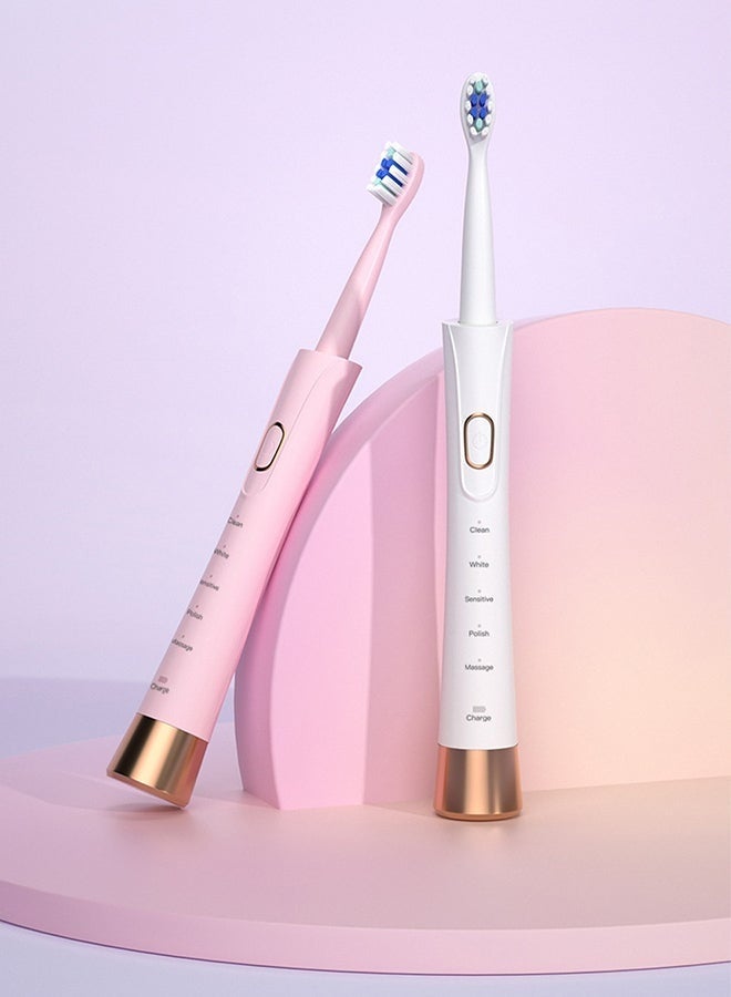 Bukela Adult Sonic electric toothbrushes Sonic toothbrushes can be charged through USB port with 5 modes - Image 1
