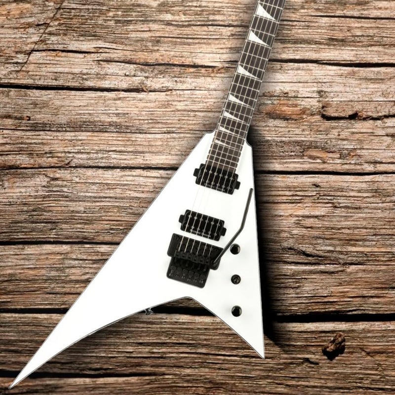 Jackson Pro Plus Series Rhoads RR24 Electric Guitar Snow White Bundle with Jackson Molded Rhoads RR Hardshell Case 2 items - Image 5