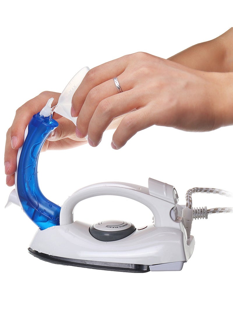 DubaiGallery Travel Folding Handel Temperature Iron Portable Powerful Mini Electrical Steam Iron Press (Travel Folding Iron)  - Image 3