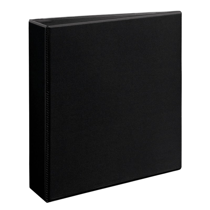 Avery(R) Heavy-Duty View 3 Ring Binder, 2" One Touch Slant Rings, 1 Black Binder (79692) - Image 4