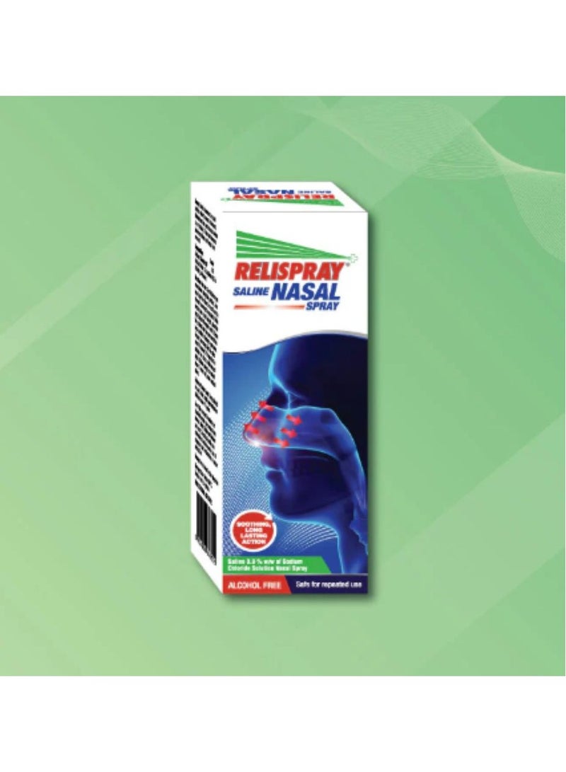 RELISPRAY Relispray Saline Nasal Spray 15Ml 