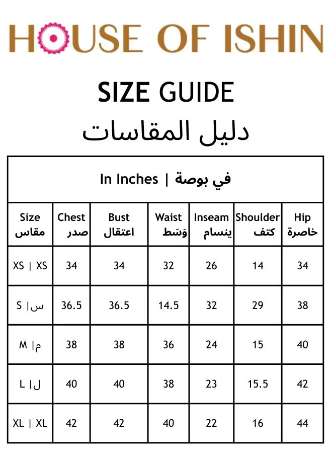 ISHIN Empire Waist Dress