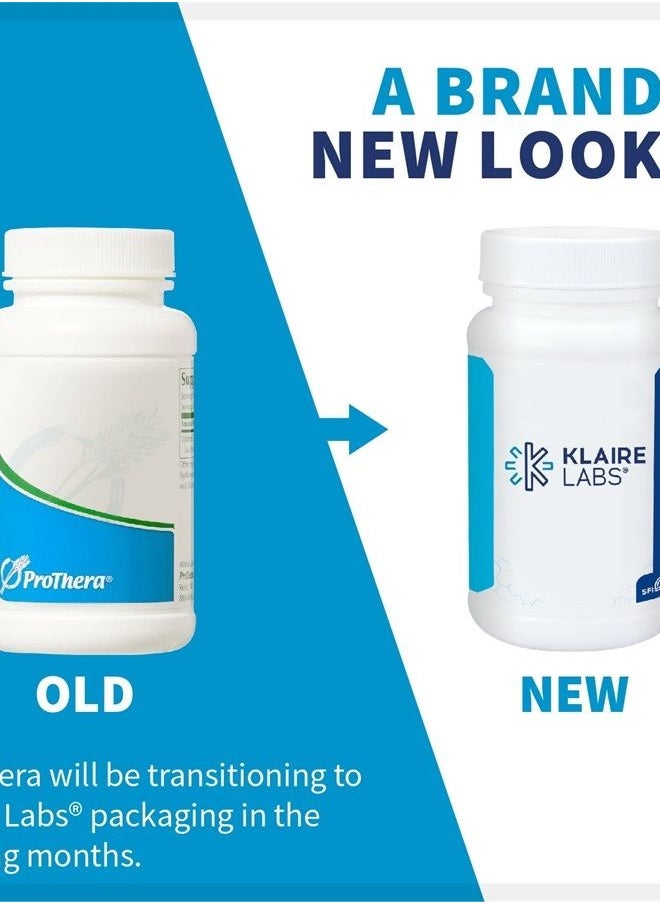 Klaire Labs - Calcium D-Glucarate 500mg - Supports Healthy Estrogen Metabolism & Detoxification - Liver & Detox Support Supplement - Gluten-Free, Yeast-Free & Hypoallergenic (90 Capsules) - Image 1