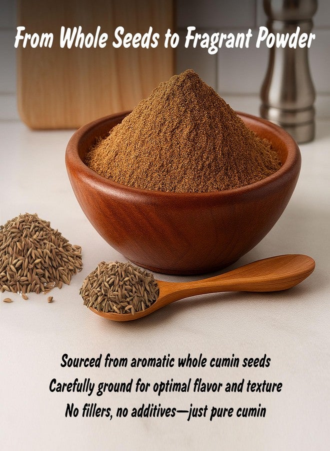 Spice Profile USDA Organic Cumin Powder, Lab Tested for Heavy Metals, Resealable 4oz Pouch, Jeera, Comino Molido - Image 2