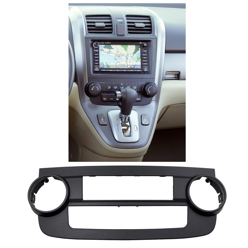 DKMUS Dash A/C Air Conditioning Replacement Panel Installation Mount Trim Kit Compatible with Honda CR-V CRV 2007-2011 AC Bezel (Manual A/C) - Image 4