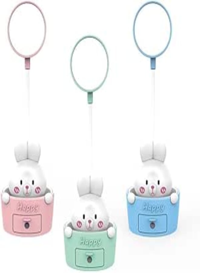 Cute Pets USB Rechargeable Night Light for Kids Bedroom Cartoon Bear Eye Protection Night Lamp in Bedroom (Random Color)