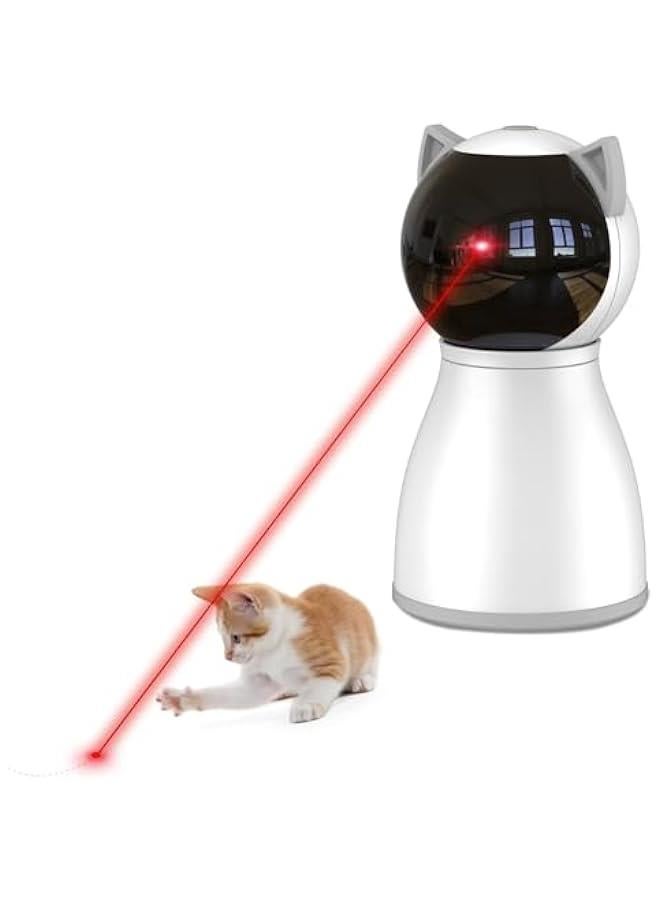 Arabest Laser Cat Toys for Indoor Cats,The 4th Generation Real Random Trajectory Motion Activated Rechargeable Automatic Cat Laser Toy,Interactive Cat Toys for Bored Indoor Adult Cats/Kittens/Dogs  - Image 1