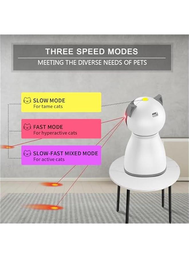 Arabest Laser Cat Toys for Indoor Cats,The 4th Generation Real Random Trajectory Motion Activated Rechargeable Automatic Cat Laser Toy,Interactive Cat Toys for Bored Indoor Adult Cats/Kittens/Dogs  - Image 5