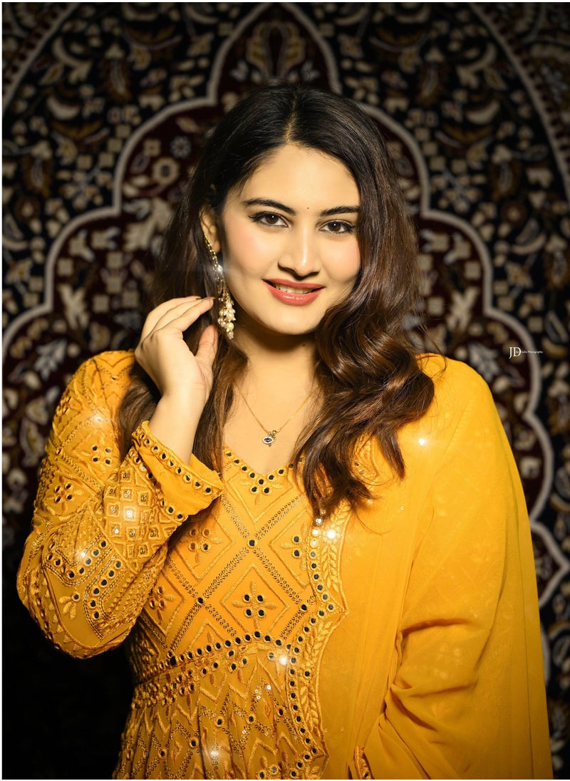 Generic - PREMIUM READYMADE ANARKALI SUIT SET - Image 1