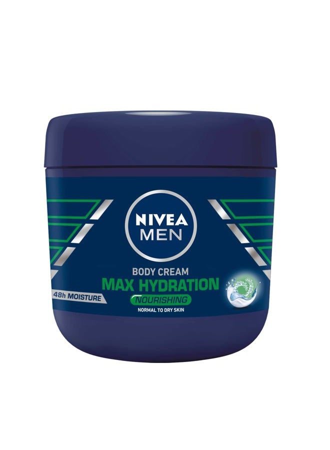 Nivea Men Max Hydration Body Cream 13.5 oz - Image 1