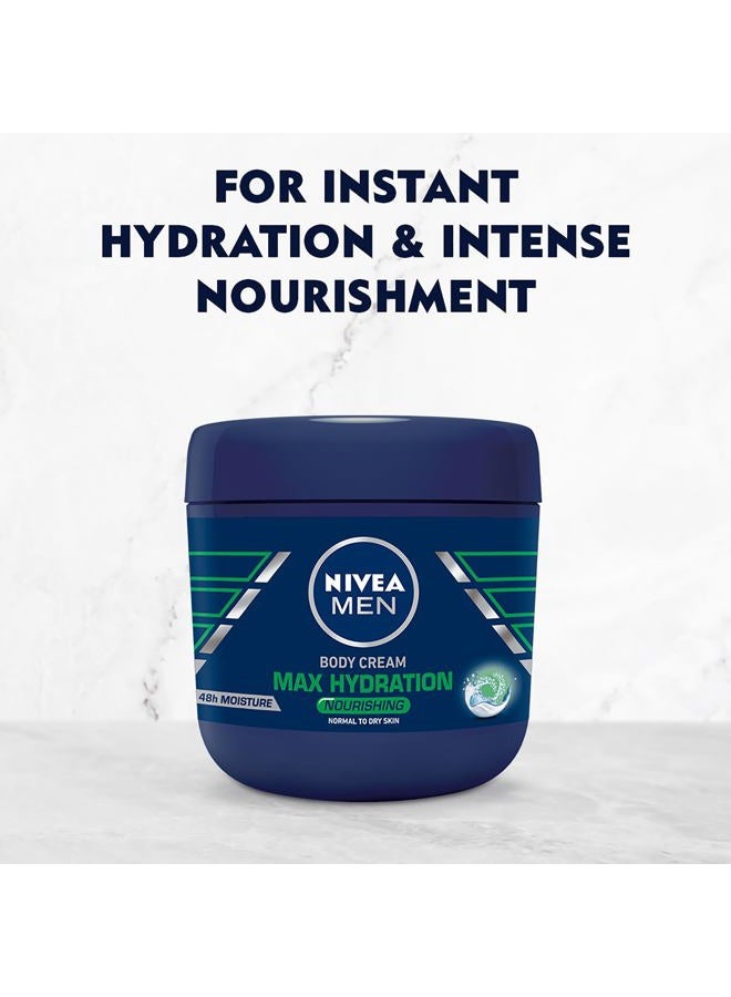 Nivea Men Max Hydration Body Cream 13.5 oz - Image 2