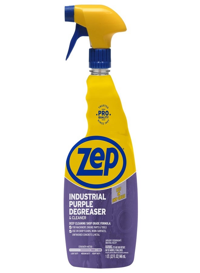 Zep Industrial Purple Cleaner and Degreaser Concentrate - 32 Ounce (Case of 4) R42310 - Easy to Rinse Formula - Image 2