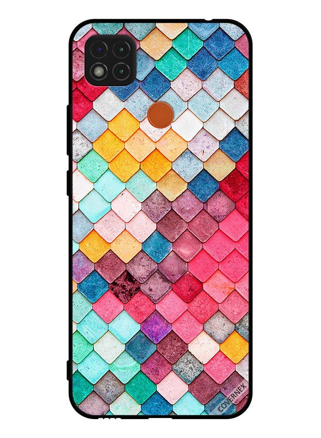 Covernex Protective Case Cover For Xiaomi Redmi 10A Diamond Square Shape Pattern - Image 1