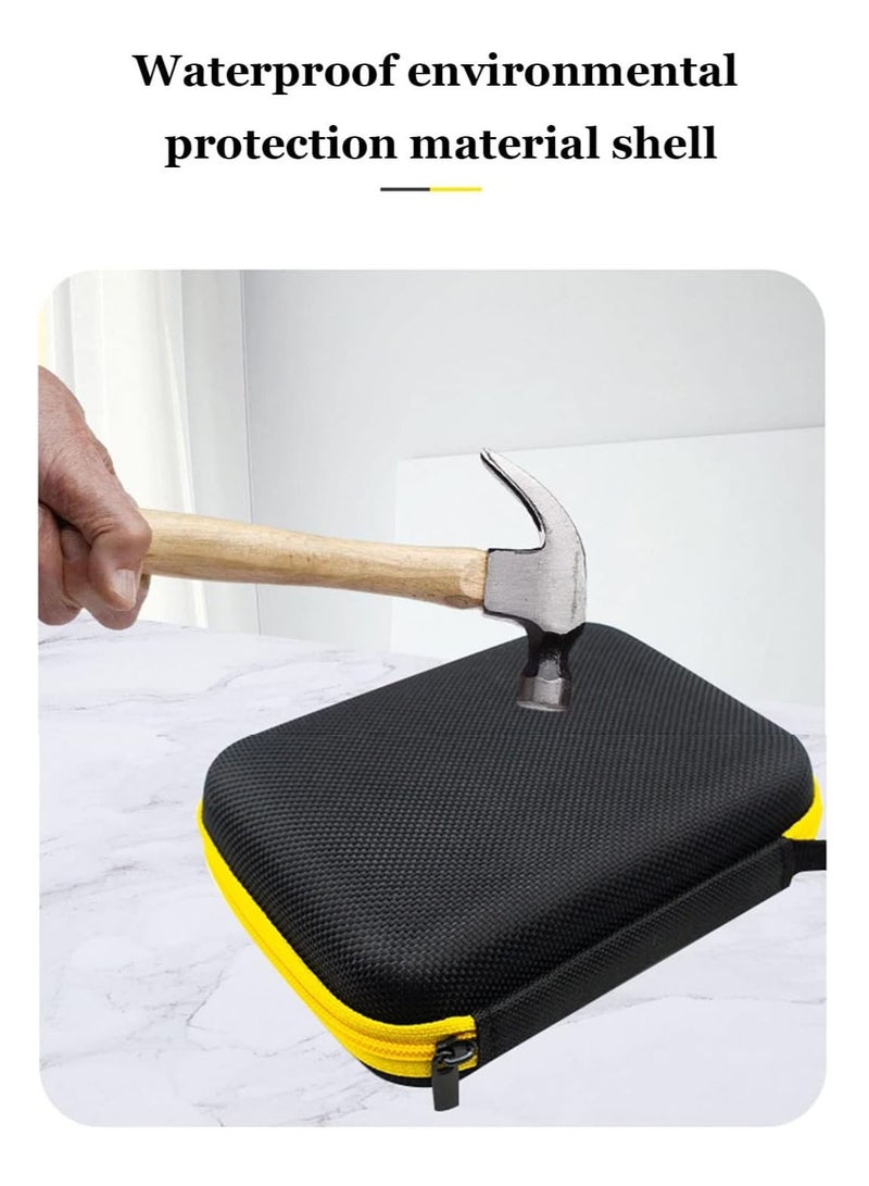 general Hard Carrying Case for RG35XX Handheld Game Console, EVA Case Compatible with RG353VS Handheld Game Console and Accessories, Multi-function Travel Storage Bag (Black) - Image 2