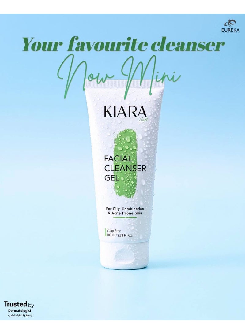 EUREKA kiara Skin Oily Mini Cleanser 100ml - Image 3
