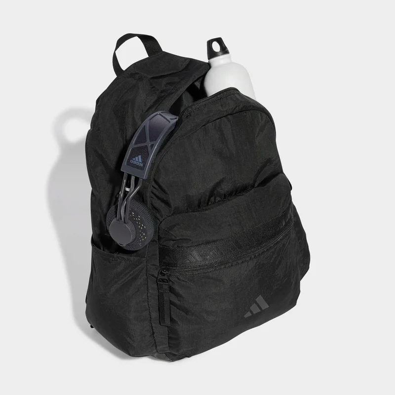 Adidas Black adidas 3 Bar Logo Backpack  | Best Price UAE