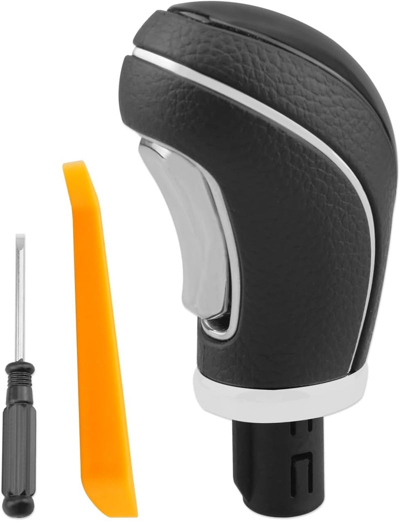 JUQAFY Auto Gear Shift Lever Knob Kit Fit for Hyundai Azera 2012 2013 2014 2015 2016 Fit for Sonata 2011 2012 2013 2014 2015, Replace 46720-3Q100-RY 467203Q100 - Image 1