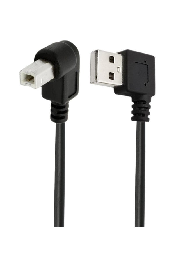 خط بيانات طابعة USB مزدوج AM-BM خط طباعة USB2.0 خط بيانات طابعة USB مزدوج - اللون: AM LEFT-ON BM - طول الخط: 0.25 متر - Image 1
