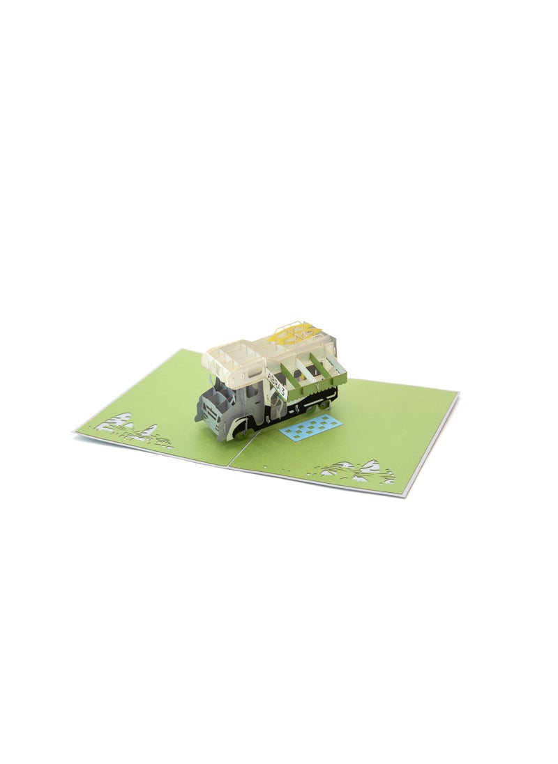 Abra Cards RV Camper Van Pop Up Card Best Fathers Day Gift  - Image 3