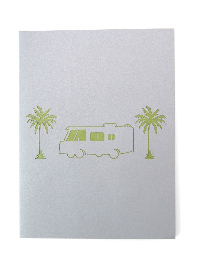 Abra Cards RV Camper Van Pop Up Card Best Fathers Day Gift  - Image 2