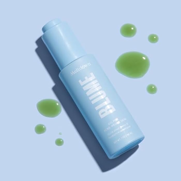 Blume Meltdown - Blue Tansy Face Oil - Acne Treatment + Pore Minimizer - Skin-Smoothing Face Serum with Black Cumin Seed & Rosehip Oil - Helps Calm Redness and Improve Texture (1 Fl oz) - Image 5