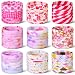 anezus 54Pcs Hair Ties for Girls and Women Nylon Hair Elastics Hair Bands Ponytail Holders Soft Hair Ties No Damage for Girls Thick Straight Curly Hair Multicolored Multicolored B - Image 2