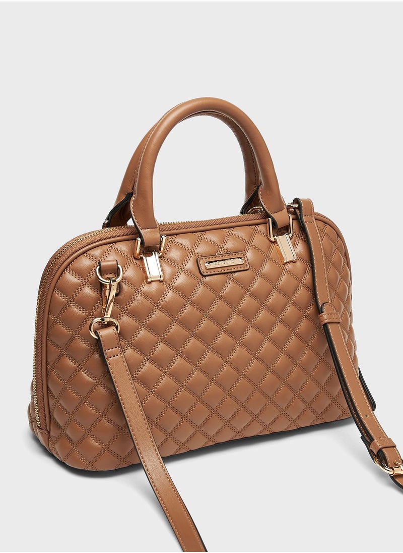 Celeste - Quilted Top Handle Crossbody - Image 1