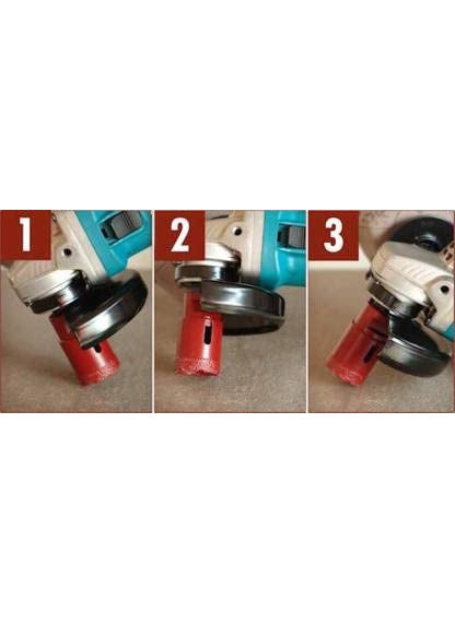 SAURAN - Sauran Pat Core Bit 6cm for Angle Grinder - Image 1