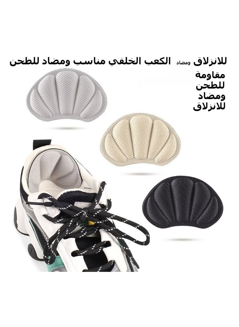 غاز 3 أزواج من منصات كعب الإسفنج وسادة مجموعة 3 ألوان مختلفة من ملصقات الكعب  - Image 2