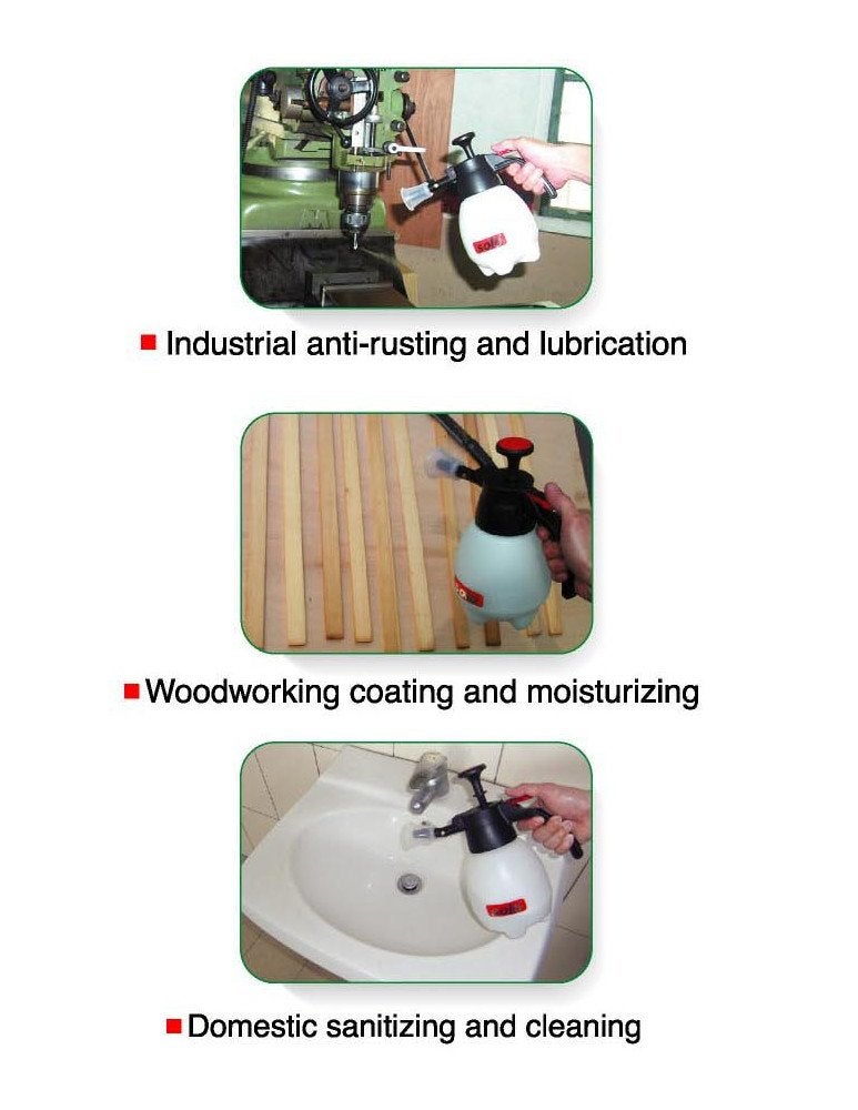 SOLO 418 2 Liter One-Hand Pressure Sprayer, Red and White - Image 4