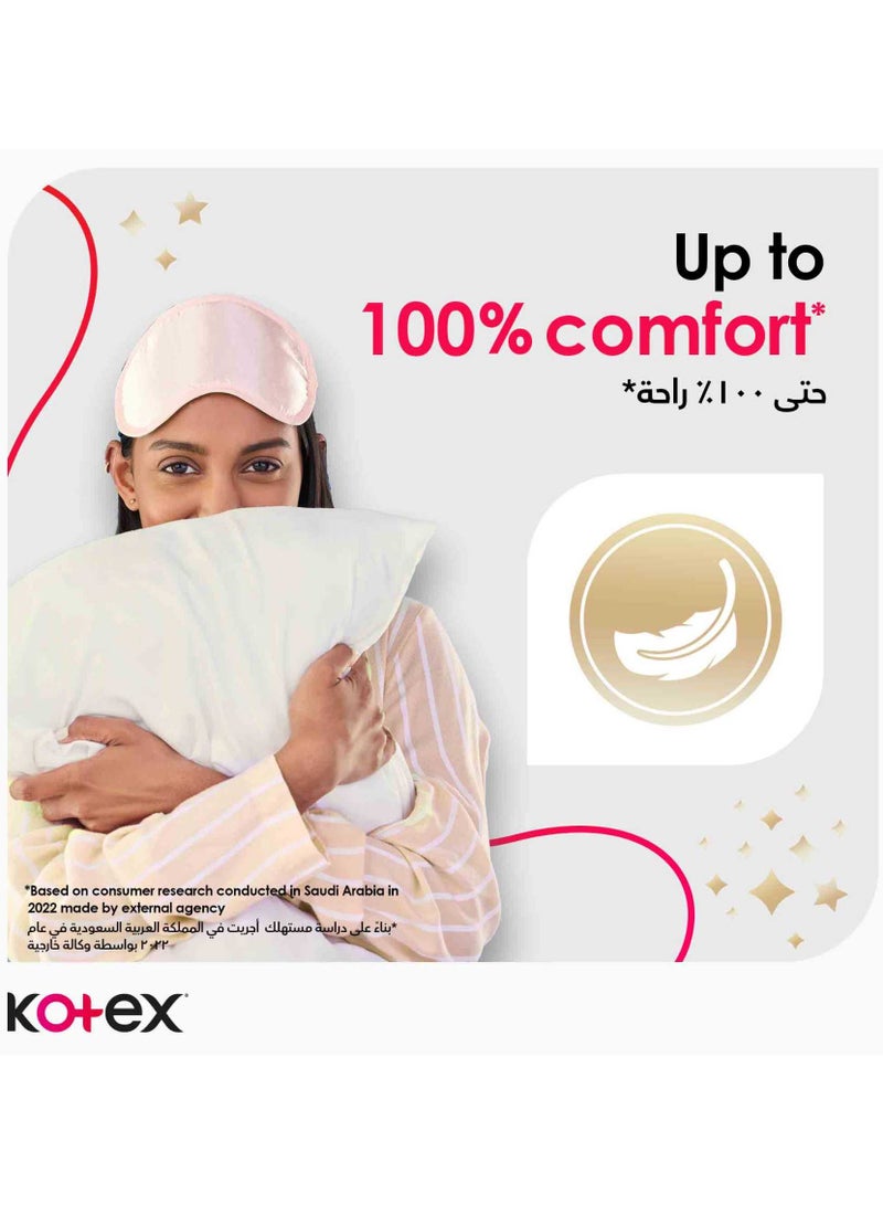 كوتكس فوط ماكسي بروتيكت السميكة للحماية الليلية 8 فوط صحية - Image 5