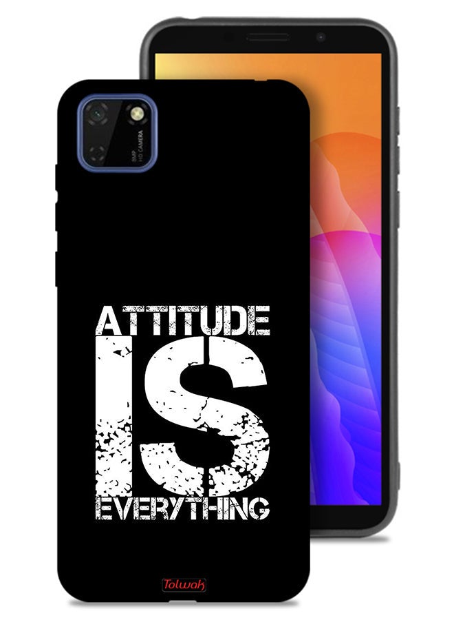 Tolwak Huawei Y5p Protective Case Cover Attitude Is Everything - Image 1
