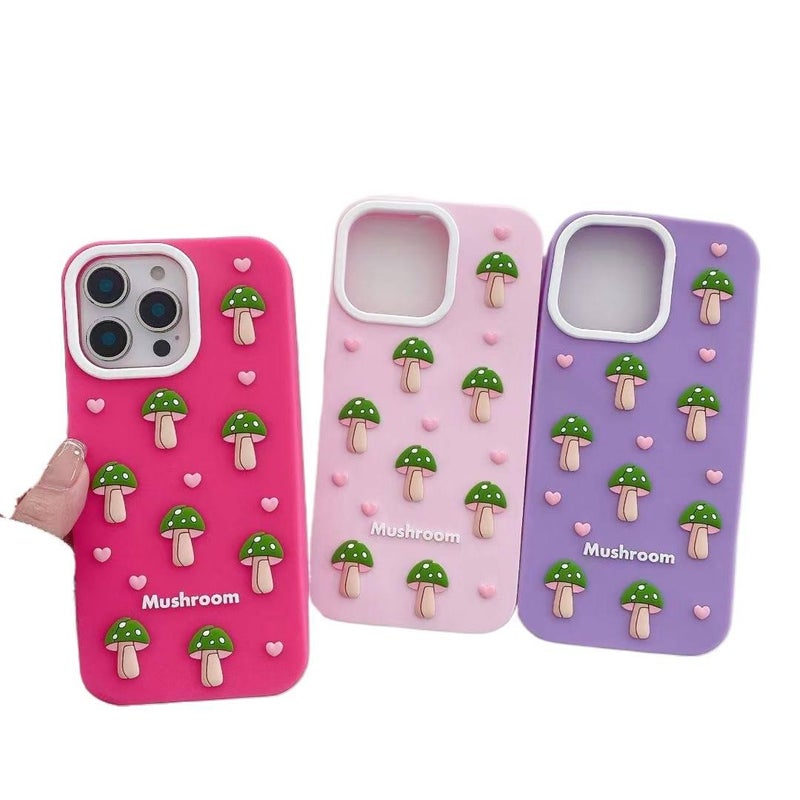 غطاء واقي | مقاوم للصدمات لـ iPhone 13 | مغناطيس قوي | بنفسجي | سيليكون - Image 2