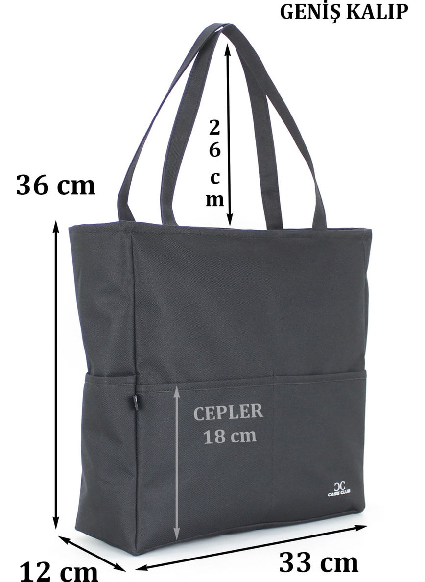 Case Club Sports Model Women's Shoulder and Handbag Waterproof Fabric Unlined Interior Compartment  - Image 2