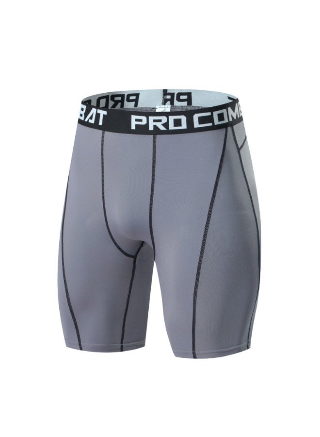 PRO Men's Compression Shorts Summer Sports Training Tights Gym Fitness Leggings Short Pants Sport Bottoms Running Shorts - Image 1