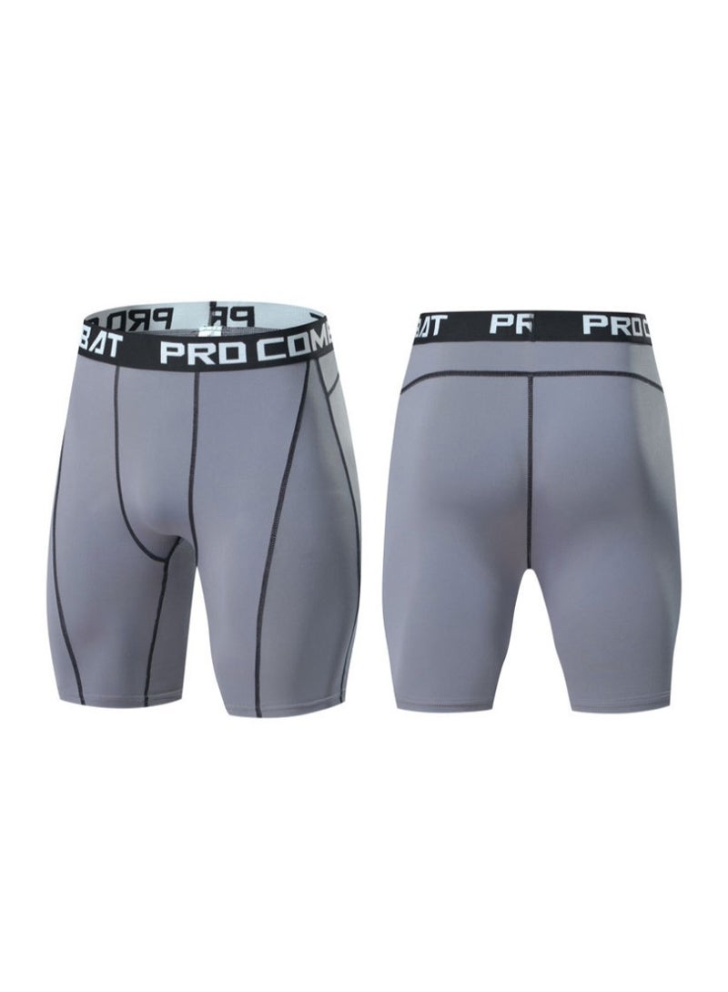 PRO Men's Compression Shorts Summer Sports Training Tights Gym Fitness Leggings Short Pants Sport Bottoms Running Shorts - Image 3