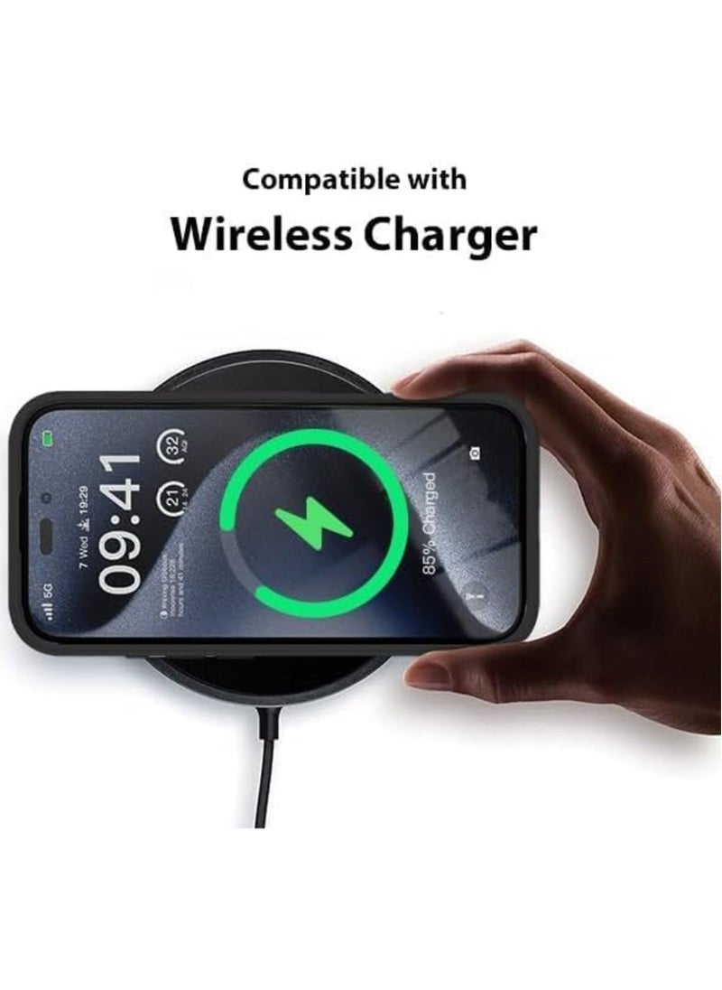 ELTRAZONE Premium Soft Liquid Silicone Case for iPhone 16 – Silky and Soft Touch Series Full-Body Protective Bumper (Black) - Image 5