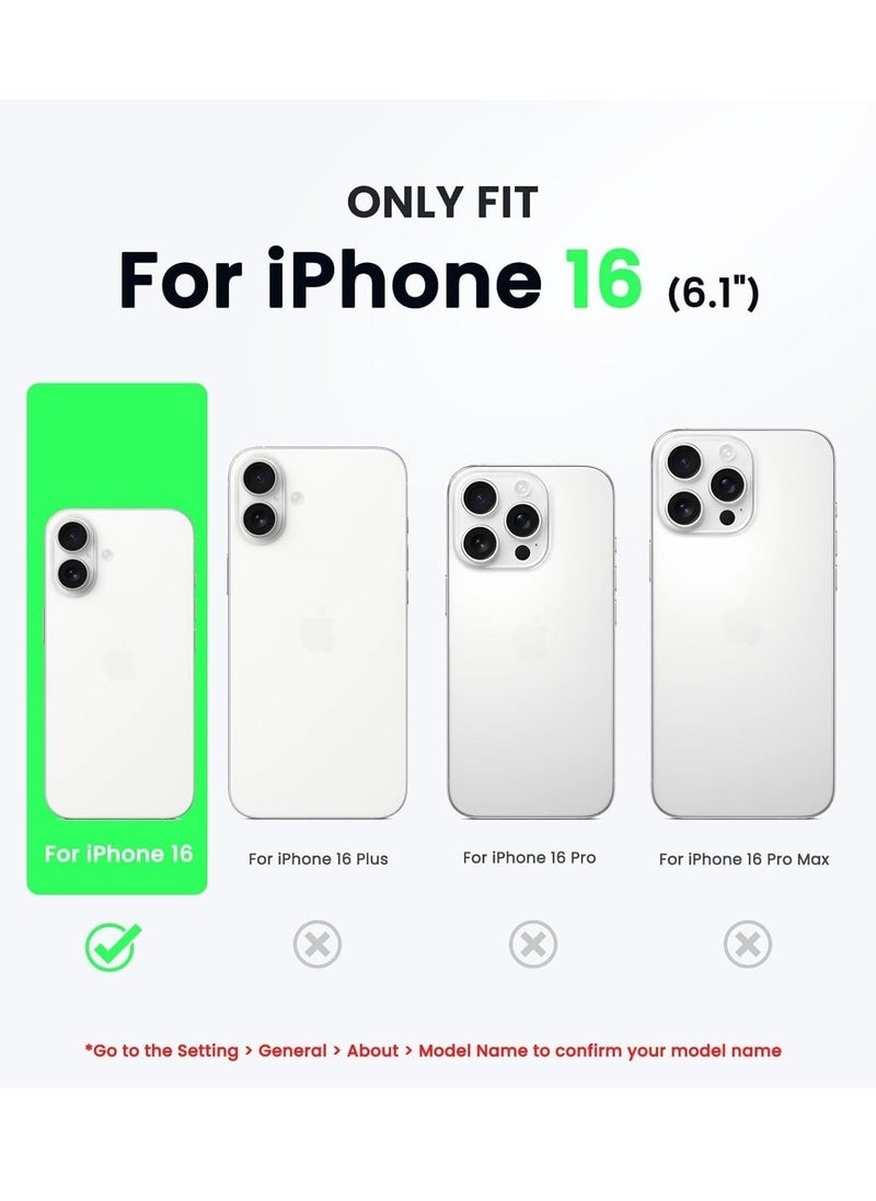 ELTRAZONE Premium Soft Liquid Silicone Case for iPhone 16 – Silky and Soft Touch Series Full-Body Protective Bumper (Black) - Image 4