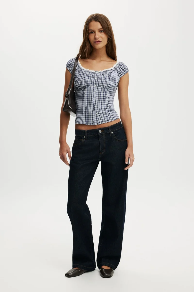 كوتون اون JAMIE OFF SHOULDER TOP