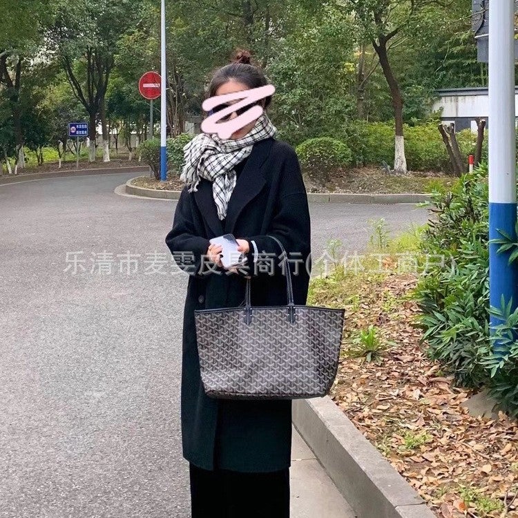 2024 Totebags غويا حقيبة النساء و Y على شكل حقيبة التسوق المطبوعة سعة كبيرة حقيبة الأم والابنة حقيبة الكلب الأسنان Tote - Image 4
