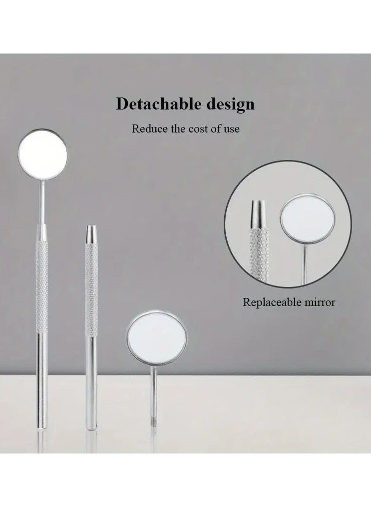 روزينو 1 كمبيوتر مجموعة من أدوات تنظيف أسنان الفم: بما في ذلك الخيط ، مرآة الفم ، تستخدم لتنظيف الطارتار ، بقع الأسنان واللسان ، سهلة الحمل ، أداة النظافة الشخصية عديمة الرائحة - Image 5