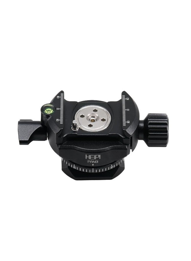 HEIPI Panoramic Panning Base, 360-Degree Camera Mount, Dual L-Brackets for VR and Astrophotography - Image 1